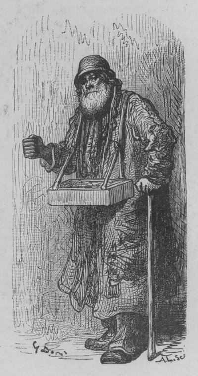 商人ダリューメット 作： Gustave after Dore